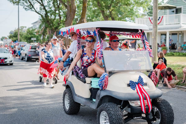 4th of July cart parade
