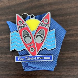 "V" Love Run Medal